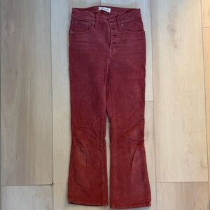 Madewell Corduroy Flare Pants